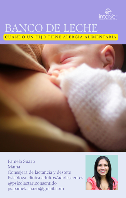 Ebook "Banco de Leche cuando un hijo tiene alergia alimentaria"