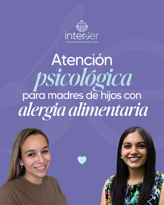 Atención psicológica para madres de hijos con alergia alimentaria